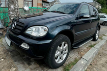 Mercedes ML W163 1997–2005 Sidosteg Duru (2 st, aluminium) foto 2