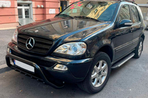 Mercedes ML W163 1997–2005 Sidosteg Duru (2 st, aluminium) foto 5