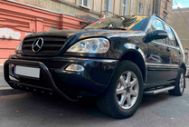 Mercedes ML W163 1997–2005 Sidosteg Duru (2 st, aluminium) foto 6