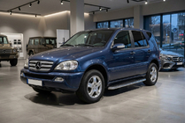 Mercedes ML W163 1997–2005 Sidosteg Maydos V1 (2 st, aluminium ↗ rostfritt stål) foto 1