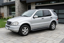 Mercedes ML W163 1997–2005 Sidosteg Bosphorus Black (2 st, aluminium) foto 1