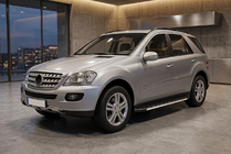 Mercedes ML W164 2005–2011 Sidosteg Duru (2 st, aluminium) foto 1