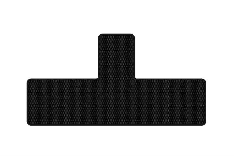 Renault Kangoo 2008–2020 Gummimatta för bagageutrymmet Carsuit (5-dörrars/7-sits, svart) Image