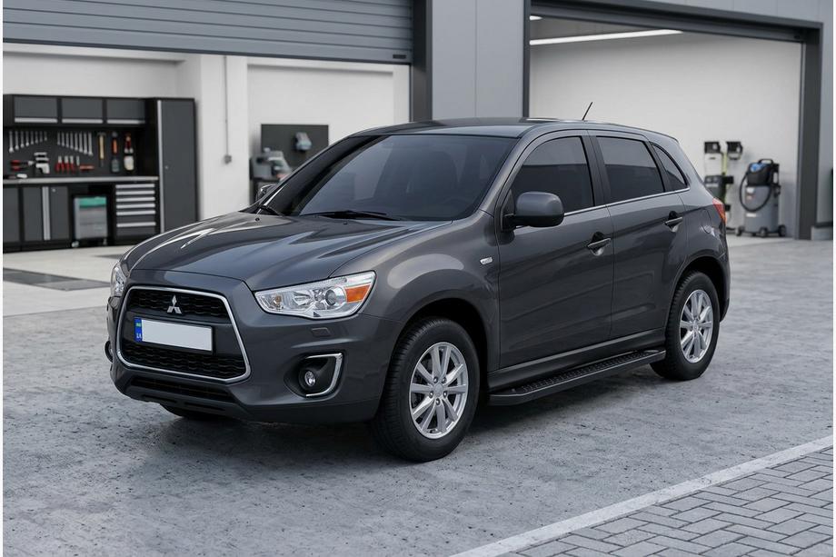Mitsubishi ASX 2010–2023 Sidosteg Allmond Black (2 st, aluminium) Image
