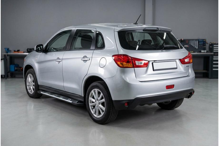 Mitsubishi ASX 2010–2023 Sidosteg Sunrise (2 st, aluminium) Image