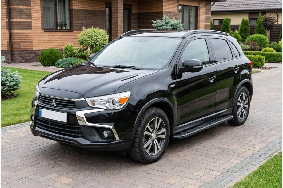 Mitsubishi ASX 2010–2023 Sidosteg Bosphorus Black (2 st, aluminium) Image