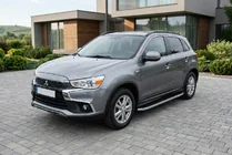 Mitsubishi ASX 2010–2023 Sidosteg Tayga Grey (2 st, aluminium) foto 1