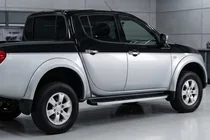 Mitsubishi L200 2006–2015 Sidosteg Fullmond (2 st, aluminium) foto 1