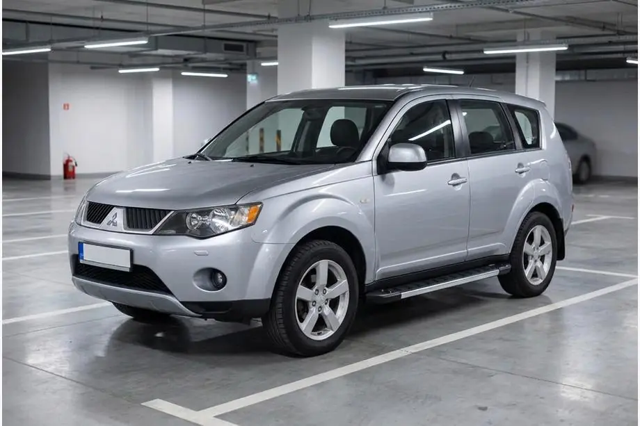 Mitsubishi Outlander 2006–2012 Sidosteg RedLine V1 (2 st, aluminium) Image