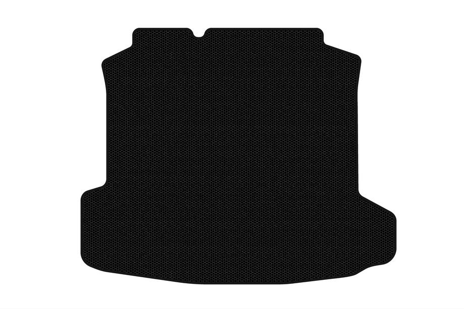 Volkswagen Polo 2010–2017 Gummimatta till bagageutrymmet Carsuit (SD, svart) Image
