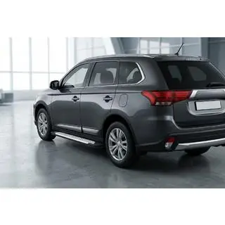 Sidosteg Allmond Grey (2 st, aluminium) foto 1