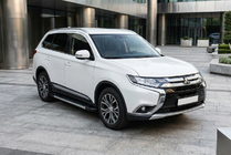 Mitsubishi Outlander 2012–2021 Sidosteg RedLine V1 (2 st, aluminium) foto 1