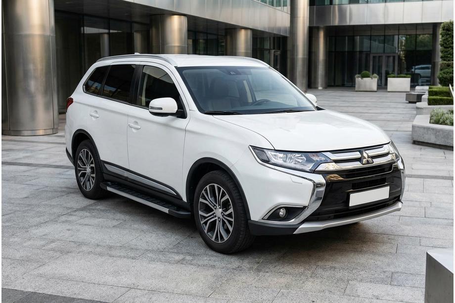 Mitsubishi Outlander 2012–2021 Sidosteg RedLine V1 (2 st, aluminium) Image
