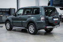 Mitsubishi Pajero Wagon IV 2006–2021 Sidosteg X5-typ (2 st, aluminium) foto 1