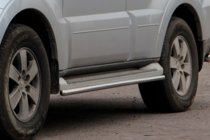 Mitsubishi Pajero Wagon IV 2006–2021 Sidorör (2 st, rostfritt) foto 5