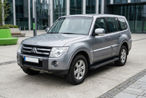 Mitsubishi Pajero Wagon IV 2006–2021 Sidosteg Allmond Black (2 st, aluminium) foto 1