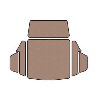 Gummimatta för bagageutrymmet Carsuit (SD, beige) foto 1