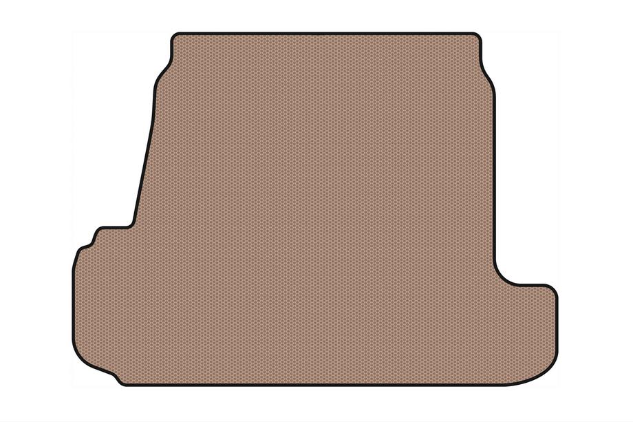 Audi 80/90 1987–1996 Gummimatta till bagageutrymmet Carsuit (1991-1996, Sedan, beige) Image