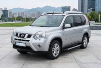 Nissan X-trail T31 2007–2014 Sidosteg RedLine V1 (2 st, aluminium) foto 1