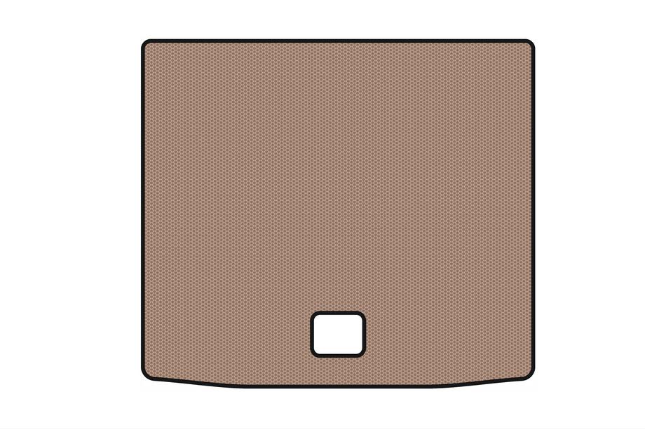 Audi Q3 2011–2019 Gummimatta för bagageutrymmet Carsuit (Beige) Foto 1