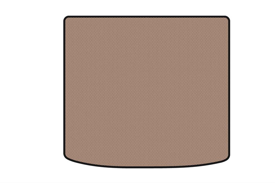 BMW X6 E71 2008–2014 Gummimatta för bagageutrymmet Carsuit V-1 (Beige) Image