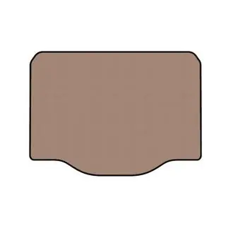 Gummimatta för bagageutrymmet Carsuit (Beige) foto 1