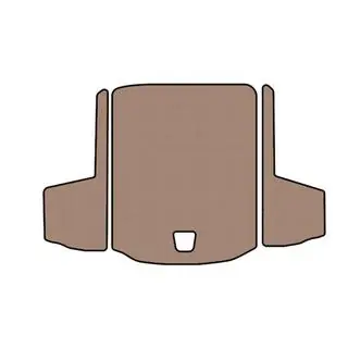 Gummimatta för bagageutrymmet Carsuit (SD, beige) Cadillac ATS 2012–2019 foto 1