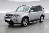 Nissan X-trail T31 2007–2014 Sidosteg Maydos V1 (2 st, aluminium ↗ rostfritt stål) foto 1
