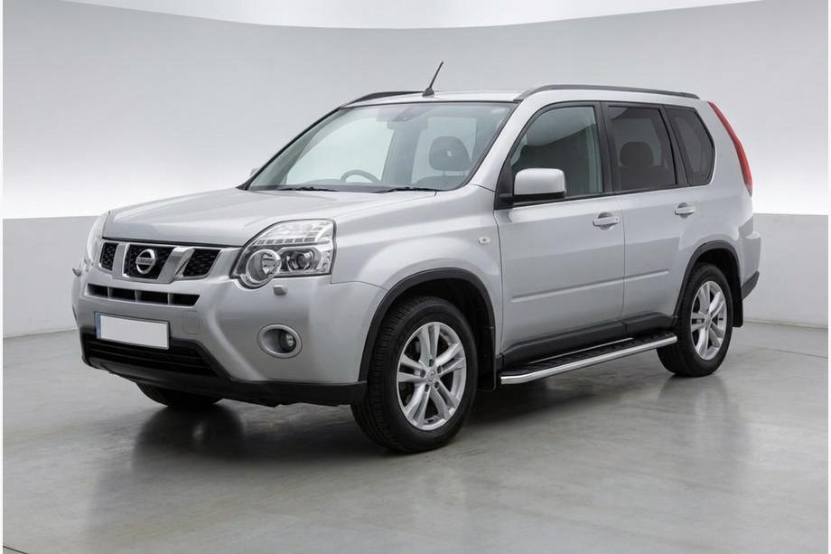 Nissan X-trail T31 2007–2014 Sidosteg Maydos V1 (2 st, aluminium ↗ rostfritt stål) Image