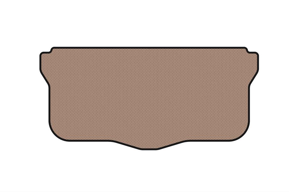 Citroen C-1 2005–2014 Gummimatta för bagageutrymmet Carsuit (HB, beige) Foto 1