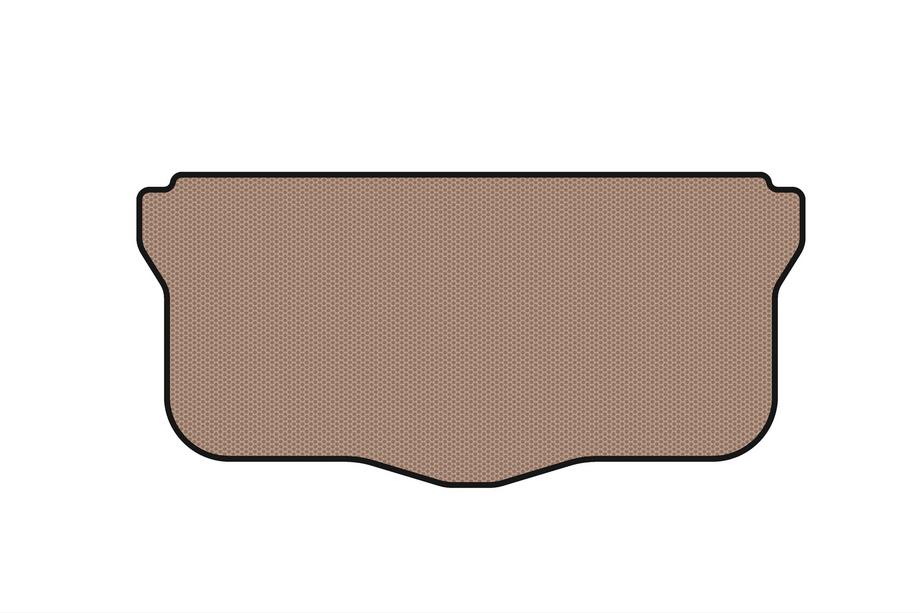 Citroen C-1 2014–2021 Gummimatta för bagageutrymmet Carsuit (HB, beige) Image