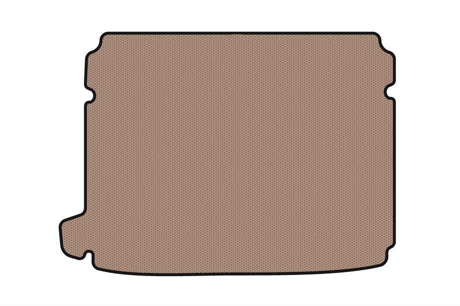 Citroen DS-4 2010–2015 Gummimatta för bagageutrymmet Carsuit (HB, före facelift, beige) Image