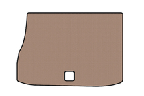 Citroen DS-5 2011–2015 Gummimatta till bagageutrymmet Carsuit (HB, Hybrid/automat, beige) foto 1