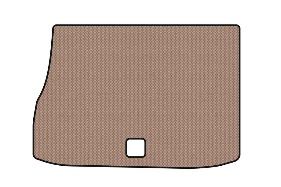 Citroen DS-5 2011–2015 Gummimatta till bagageutrymmet Carsuit (HB, Hybrid/automat, beige) Image