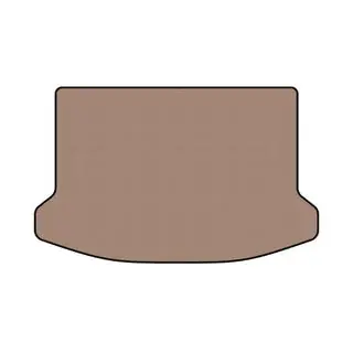 Carsuit gummimatta till bagageutrymmet (HB, 5-dörrars, beige)
