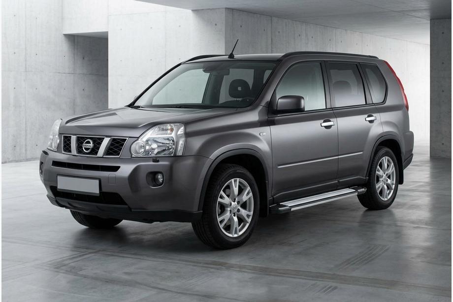 Nissan X-trail T31 2007–2014 Sidosteg Rainbow (2 st, aluminium) Image