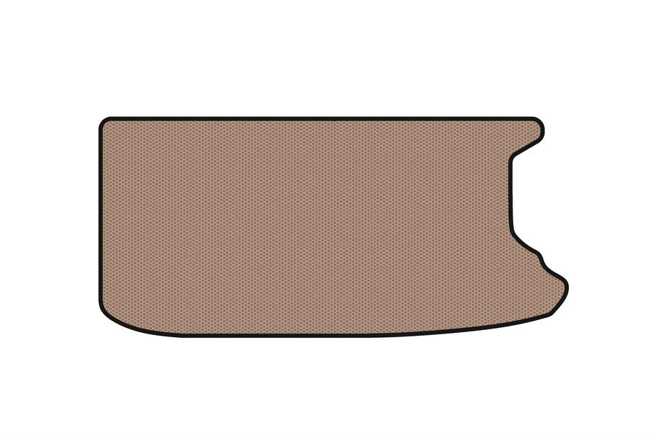 Fiat 500/500L 2013–2022 Gummimatta till bagageutrymmet Carsuit (För 500, Електро, beige) Image