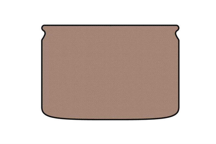 Fiat 500/500L 2013–2022 Gummimatta till bagageutrymmet Carsuit (för 500L, Beige) Foto 1