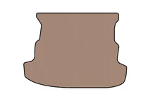 Fiat Albea 2002–2012 Gummimatta för bagageutrymmet Carsuit (SD, beige) foto 1