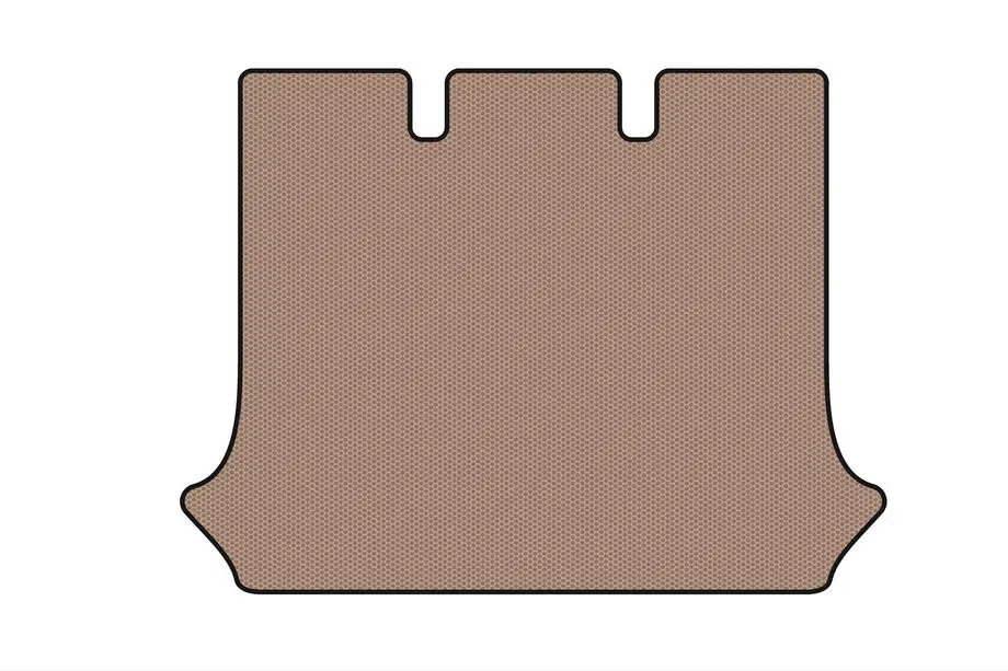 Fiat Doblo I 2001–2005 Gummimatta för bagageutrymmet Carsuit (Beige) Image