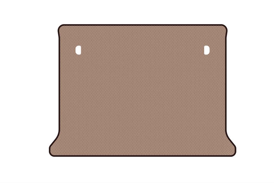 Fiat Fiorino/Qubo 2008–2024 Gummimatta för bagageutrymmet Carsuit (Beige) Foto 1
