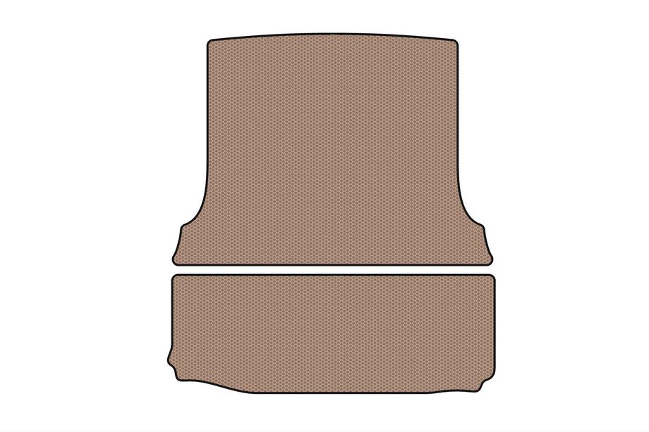 Fiat Fiorino/Qubo 2008–2024 Gummimatta till bagageutrymmet Carsuit (Cargo, beige) Foto 1