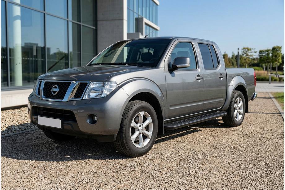 Nissan Navara 2006–2015 Sidosteg Allmond Black (2 st, aluminium) Image