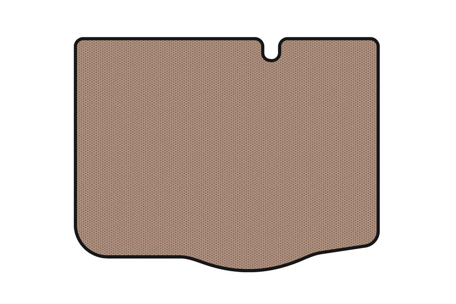 Fiat Punto Grande/EVO 2006–2018 Gummimatta till bagageutrymmet Carsuit (HB, 5-dörrars, före facelift, beige) Image