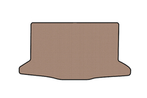 Fiat Sedici 2006–2014 Gummimatta för bagageutrymmet Carsuit (HB, beige) foto 1