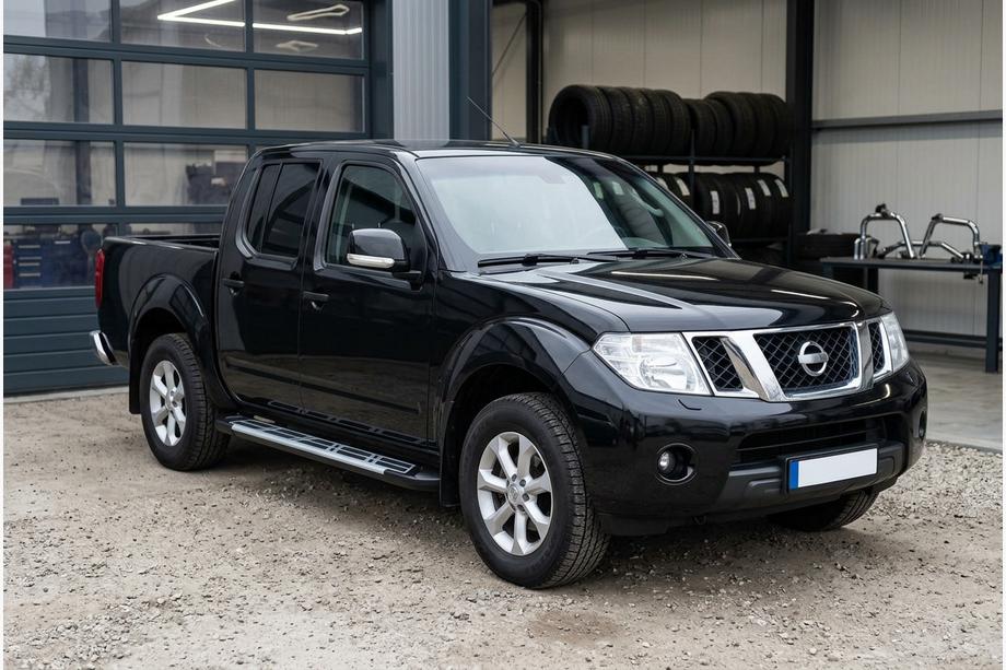 Nissan Navara 2006–2015 Sidosteg Sunrise (2 st, aluminium) Image