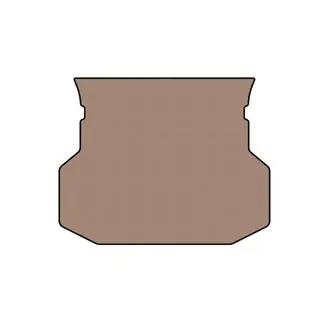 Gummimatta för bagageutrymmet Carsuit (SD, beige)