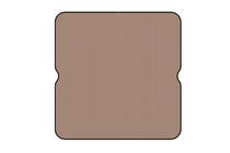 Honda Pilot 2015–2022 Gummibagagerumsmatta Carsuit (utan 3:e sätesraden, beige) foto 1