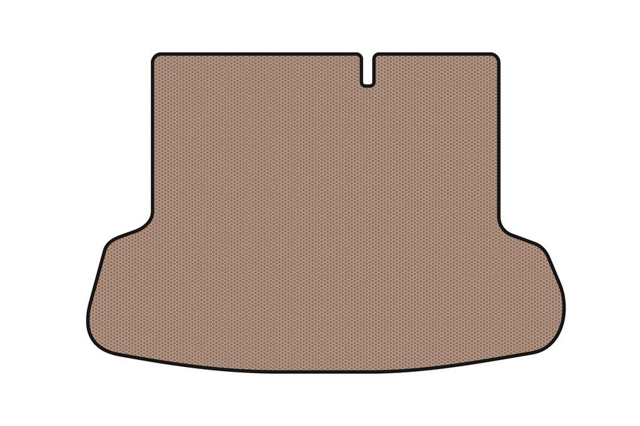 Hyundai Accent 2006–2010 Gummimatta för bagageutrymmet Carsuit (SD, beige) Foto 1