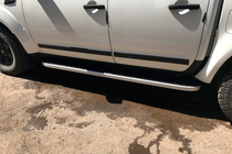 Nissan Navara 2006–2015 Sidosteg Tayga (2 st, aluminium) foto 8